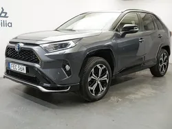 Grå Begagnad 2021 Toyota RAV4 Hybrid Premium SUV | 429 900 kr (Bra pris)