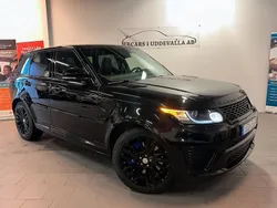 Svart Begagnad 2016 Land Rover Range Rover Sport SVR SUV | 599 900 kr