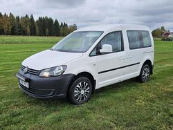 Vit Begagnad 2014 VW Caddy Life Minibuss | 92 000 kr (Marknadspris)