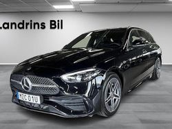 Svart Begagnad 2024 Mercedes C300e AMG Line Premium Kombi | 559 900 kr (Marknadspris)