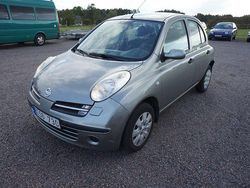 Mörkgrå (grå metallic) Begagnad 2007 Nissan Micra Halvkombi | 29 900 kr (Lite dyr)