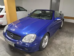 Blå Begagnad 2002 Mercedes SLK320 Cab | 58 000 kr (Bra pris)