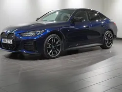 Blå Begagnad 2023 BMW i4 Shadowline Sedan | 629 900 kr (Lite dyr)