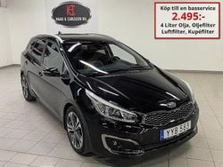 Svart Begagnad 2017 Kia Ceed Sportswagon Kombi | 169 000 kr (Marknadspris)