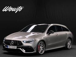 Silver Begagnad 2020 Mercedes CLA45 AMG Shooting Brake AMG Kombi | 519 800 kr (Marknadspris)
