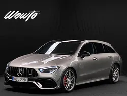 Silver Begagnad 2020 Mercedes CLA45 AMG Shooting Brake AMG Kombi | 529 800 kr (Lite dyr)