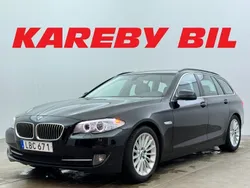 Svart Begagnad 2012 BMW 520 Kombi | 128 900 kr (Marknadspris)