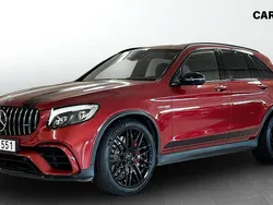 Mörkröd (red) Begagnad 2018 Mercedes GLC63 AMG AMG Kombi | 569 900 kr (Superpris)