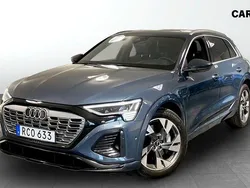 Blå Begagnad 2024 Audi Q8 e-tron S-Line SUV | 619 900 kr (Superpris)