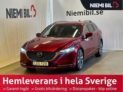 Röd Begagnad 2018 Mazda 6 Kombi | 259 900 kr (Dyr)