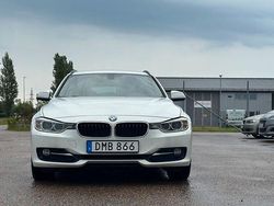 Vit Begagnad 2014 BMW 318 Sport Line Kombi | 129 500 kr (Marknadspris)