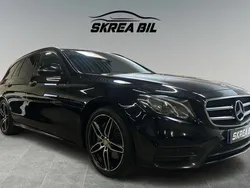 Svart Begagnad 2017 Mercedes E220 AMG Kombi | 239 900 kr (Dyr)