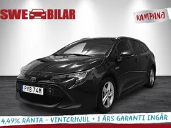 Svart Begagnad 2021 Toyota Corolla Active Kombi | 214 900 kr (Marknadspris)