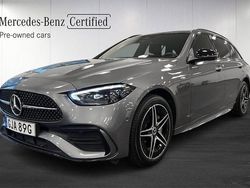 Grå Begagnad 2025 Mercedes C300 AMG Kombi | 539 000 kr