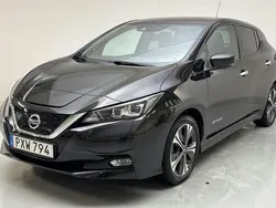 Svart Begagnad 2018 Nissan Leaf N-Connecta Halvkombi | 98 000 kr (Superpris)