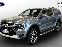 Grå Begagnad 2023 Ford Ranger Platinum Pickup | 644 900 kr