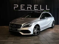 Silver (polarsilver metallic) Begagnad 2016 Mercedes A180 AMG line Halvkombi | 179 000 kr (Lite dyr)
