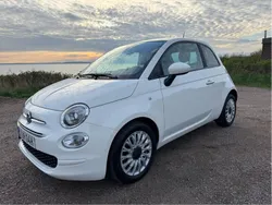 Vit Begagnad 2020 Fiat 500 Lounge Halvkombi | 139 900 kr (Lite dyr)