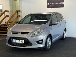 Grå Begagnad 2010 Ford Grand C-Max Titanium Minibuss | 59 900 kr (Marknadspris)