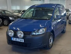 Mörkblå (blå) Begagnad 2014 VW Caddy Minibuss | 75 000 kr (Lite dyr)
