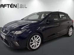 Mörkblå Begagnad 2021 Seat Ibiza FR Halvkombi | 159 900 kr (Marknadspris)