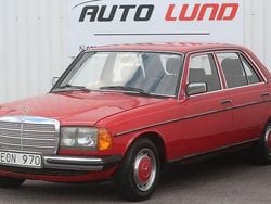 Röd Begagnad 1985 Mercedes 200 Sedan | 79 900 kr