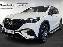 Vit (manufaktur opalvit bright) Begagnad 2024 Mercedes EQE350 SUV AMG SUV | 779 000 kr