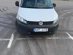 Vit Begagnad 2014 VW Caddy Minibuss | 49 000 kr (Bra pris)