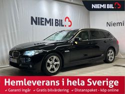 Svart Begagnad 2017 BMW 520 Kombi | 189 900 kr (Superpris)