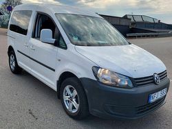 Vit Begagnad 2013 VW Caddy Minibuss | 59 900 kr (Marknadspris)