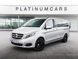 Silver (briljantsilver metallic) Begagnad 2017 Mercedes V250 Avantgarde Minibuss | 429 000 kr (Marknadspris)