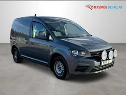 Ljusgrå (grå) Begagnad 2016 VW Caddy Minibuss | 89 900 kr (Marknadspris)