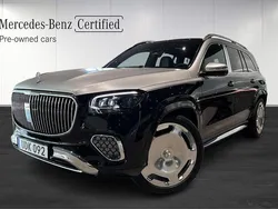 Svart (black) Begagnad 2024 Mercedes GLS600 Maybach SUV | 1 985 000 kr