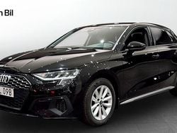 Svart Begagnad 2023 Audi A3 Sportback Proline Halvkombi | 219 000 kr (Bra pris)