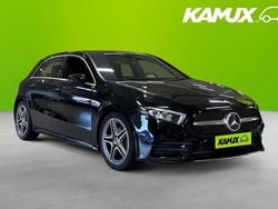 Svart Begagnad 2018 Mercedes A200 AMG Halvkombi | 219 800 kr (Marknadspris)