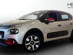 Silver Begagnad 2018 Citroën C3 PureTech Halvkombi | 119 900 kr (Marknadspris)