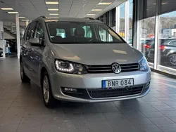 Silver Begagnad 2017 VW Sharan GT Minibuss | 189 900 kr (Bra pris)