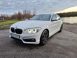 Vit Begagnad 2016 BMW 116 Urban Line Halvkombi | 125 000 kr (Bra pris)