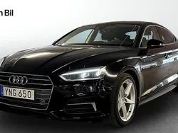 Brilliantsvart Begagnad 2017 Audi A5 Sportback Sport Halvkombi | 219 000 kr (Marknadspris)