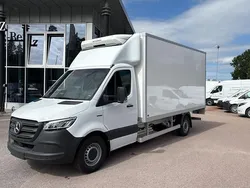 Vit Ny 2025 Mercedes E-Sprinter Van | 1 687 500 kr