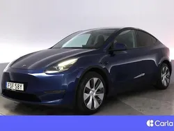 Blå Begagnad 2022 Tesla Model Y Long Range SUV | 334 900 kr (Superpris)