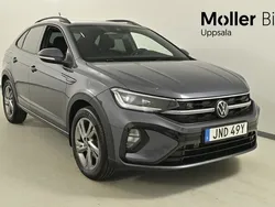 Grå (smokey grey metallic) Begagnad 2022 VW Taigo R-line SUV | 249 900 kr (Marknadspris)