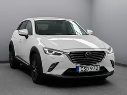 Vit Begagnad 2015 Mazda CX-3 SUV | 138 900 kr (Marknadspris)