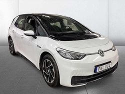 Vit Begagnad 2021 VW ID.3 Pro Halvkombi | 208 800 kr (Marknadspris)