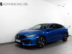Blå Begagnad 2017 Honda Civic Executive Halvkombi | 129 900 kr (Marknadspris)