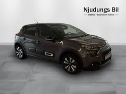 Grå Begagnad 2021 Citroën C3 PureTech Halvkombi | 159 900 kr (Marknadspris)