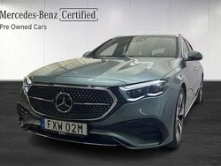 Grön Begagnad 2025 Mercedes E300 AMG Kombi | 719 900 kr (Marknadspris)