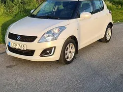Vit Begagnad 2015 Suzuki Swift Halvkombi | 99 000 kr (Lite dyr)