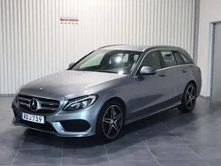 Silver Begagnad 2015 Mercedes C250 AMG line Kombi | 179 900 kr (Superpris)