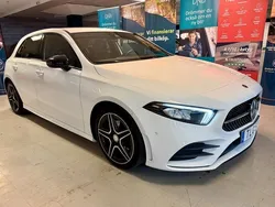 Vit Begagnad 2018 Mercedes A180 AMG Halvkombi | 224 900 kr (Marknadspris)